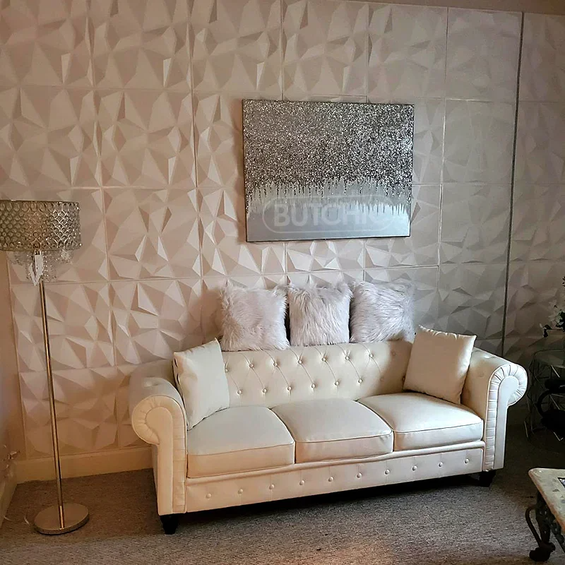 3D Wall Sticker Wall Panels Decorative Living Room Wallpaper Mural Waterproof 3D Wall Panel Mold Bathroom Kitchen