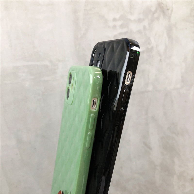 جراب سيليكون ناعم فاخر من Candy لهاتف iPhone 13 11 Pro X XR XS Max 12 Mini غطاء خلفي ناعم للحماية لهاتف SE 2020 7 8 Plus
