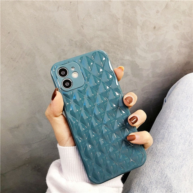 جراب سيليكون ناعم فاخر من Candy لهاتف iPhone 13 11 Pro X XR XS Max 12 Mini غطاء خلفي ناعم للحماية لهاتف SE 2020 7 8 Plus