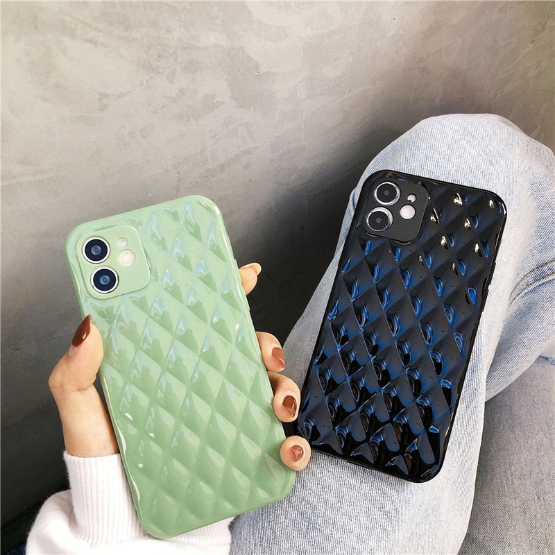 جراب سيليكون ناعم فاخر من Candy لهاتف iPhone 13 11 Pro X XR XS Max 12 Mini غطاء خلفي ناعم للحماية لهاتف SE 2020 7 8 Plus