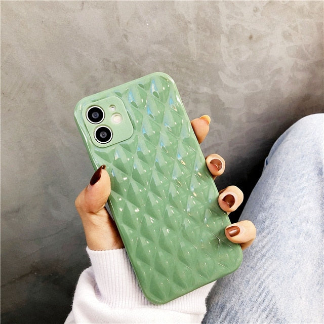 جراب سيليكون ناعم فاخر من Candy لهاتف iPhone 13 11 Pro X XR XS Max 12 Mini غطاء خلفي ناعم للحماية لهاتف SE 2020 7 8 Plus