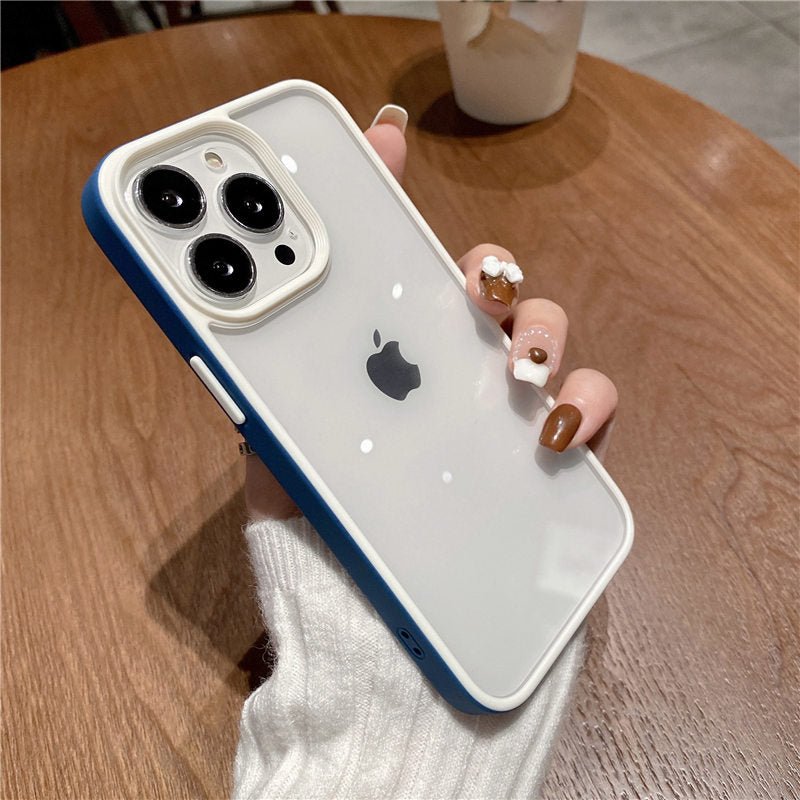 جراب شفاف مقاوم للصدمات لهاتف iPhone 13 Pro Max من مادة البولي كربونات الصلبة لهاتف iPhone 12 11 13 Pro Max XS Max XR X 13 11 غطاء شفاف ممتص للصدمات