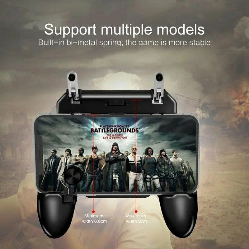 وحدة تحكم PUBG، مشغل Free Fire للتحكم في الألعاب للهواتف المحمولة، لوحة ألعاب، عصا تحكم، أندرويد، آيفون، لوحة ألعاب الهاتف المحمول، أزرار Pugb