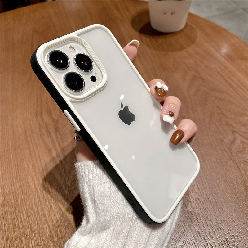 جراب شفاف مقاوم للصدمات لهاتف iPhone 13 Pro Max من مادة البولي كربونات الصلبة لهاتف iPhone 12 11 13 Pro Max XS Max XR X 13 11 غطاء شفاف ممتص للصدمات