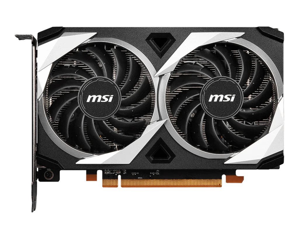 MSI New Radeon RX 6500 XT MECH 2X 4G OC Graphics Card 18000MHz GDDR6 64-bit 6nm AMD RX6500XT 4GB Video Card placa de vídeo