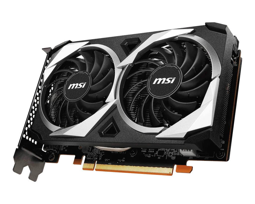 MSI New Radeon RX 6500 XT MECH 2X 4G OC Graphics Card 18000MHz GDDR6 64-bit 6nm AMD RX6500XT 4GB Video Card placa de vídeo
