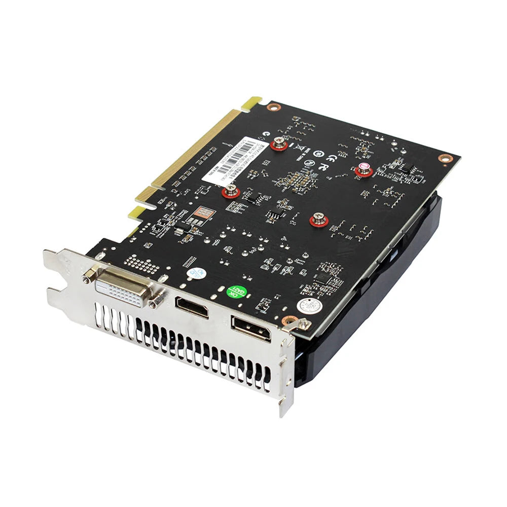 بطاقة رسومات SOYO AMD Radeon RX550 4GB GPU GDDR5 14nm لألعاب الكمبيوتر المكتبي ومقاطع الفيديو والمكتب وبطاقة رسومات 128 بت ومكونات الكمبيوتر HDMI RX 550