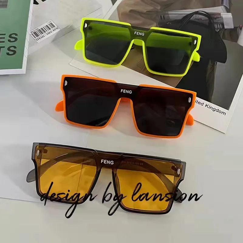 New Small Frame Square Sunglasses Women's Brand Designer Fashion Sun Glasses Men's Outdoor Driving Eyewear UV400 Gafas De Sol