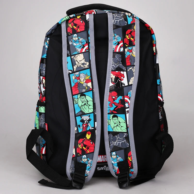 حقيبة مدرسية للأطفال من Smiggle Marvel Superhero Spider-Man حقيبة غداء وحقيبة غداء وصندوق أقلام وكوب ماء هدية للطلاب
