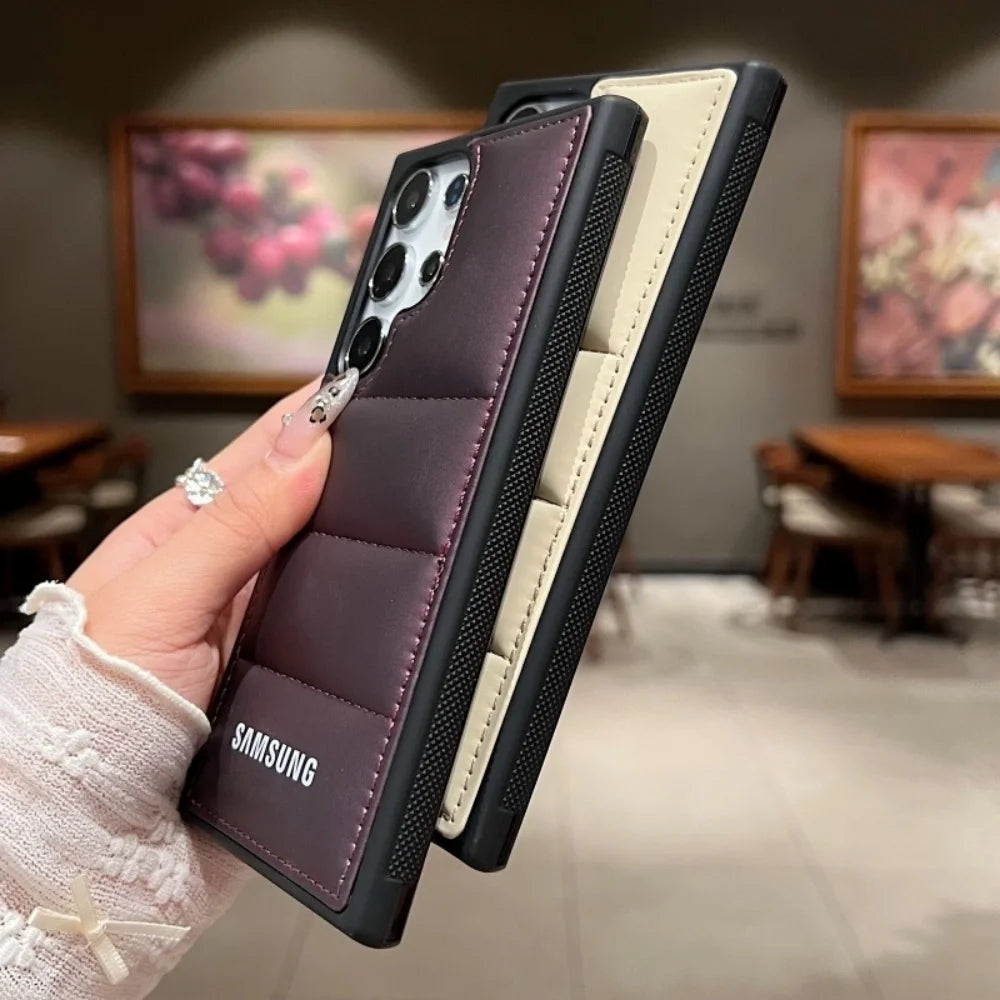 جراب هاتف فاخر من السيليكون مزود بوسائد هوائية لهاتف Samsung Galaxy S25 S24 Ultra S23 S22 Ultra S25 Plus، غطاء TPU ناعم مقاوم للصدمات