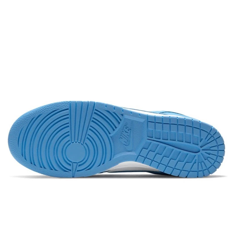 حذاء تزلج Nike Dunk Retro أسود وأبيض للرجال والنساء كلاسيكي من الجلد الأصلي غير قابل للانزلاق ومريح للجري