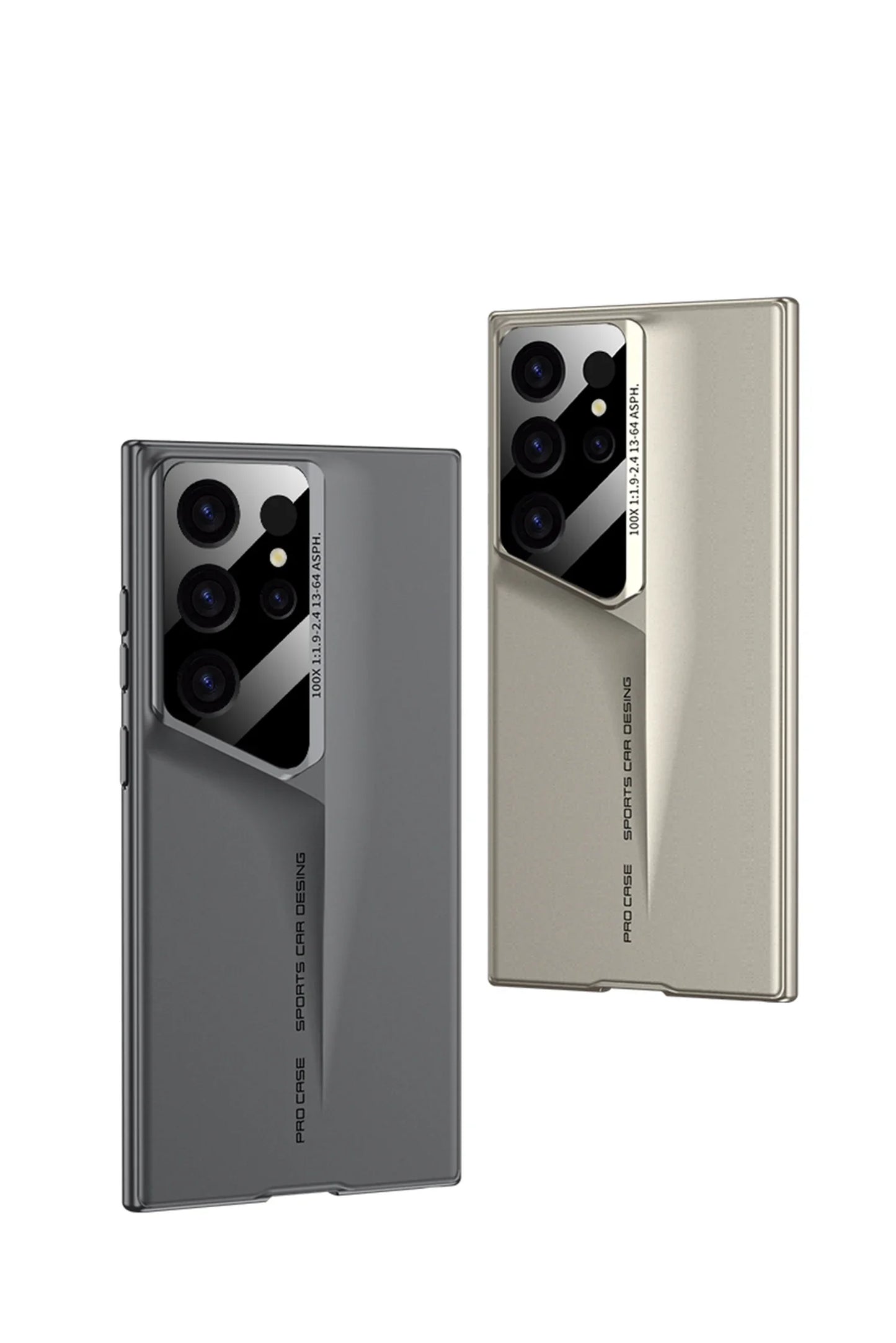 جراب هاتف رفيع للغاية من مادة البولي كربونات الصلبة غير اللامعة من Blade Mecha لهاتف Samsung Galaxy S24 S23 S22 S25 Ultra لحماية العدسات وغطاء مقاوم للصدمات