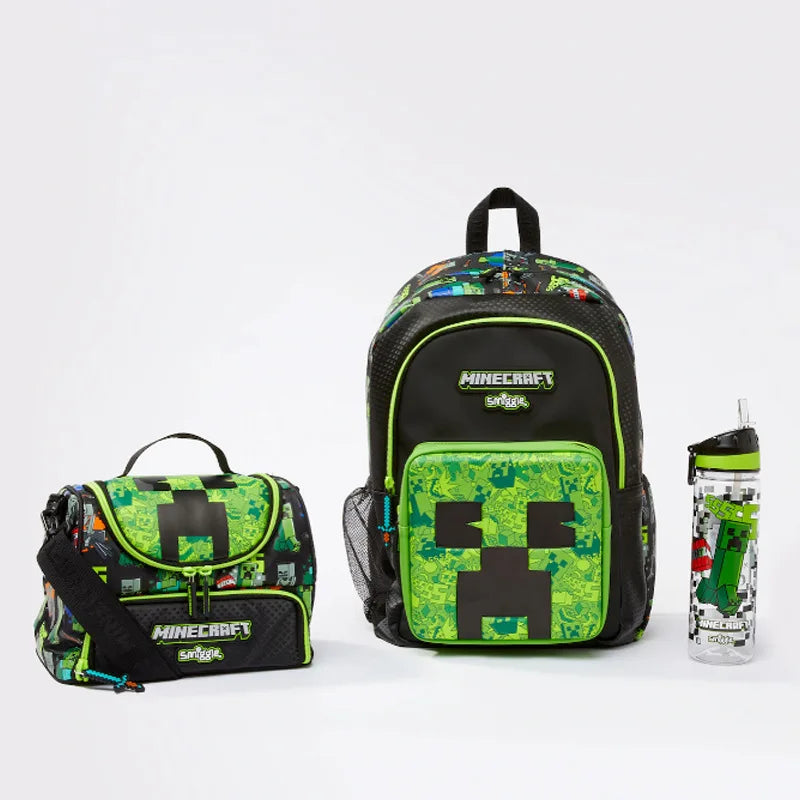 حقيبة مدرسية أصلية من أستراليا Smiggle للأطفال، حقيبة غداء للطلاب، حقيبة ظهر، صندوق غداء، محفظة، كوب ماء، حافظة أقلام، هدية