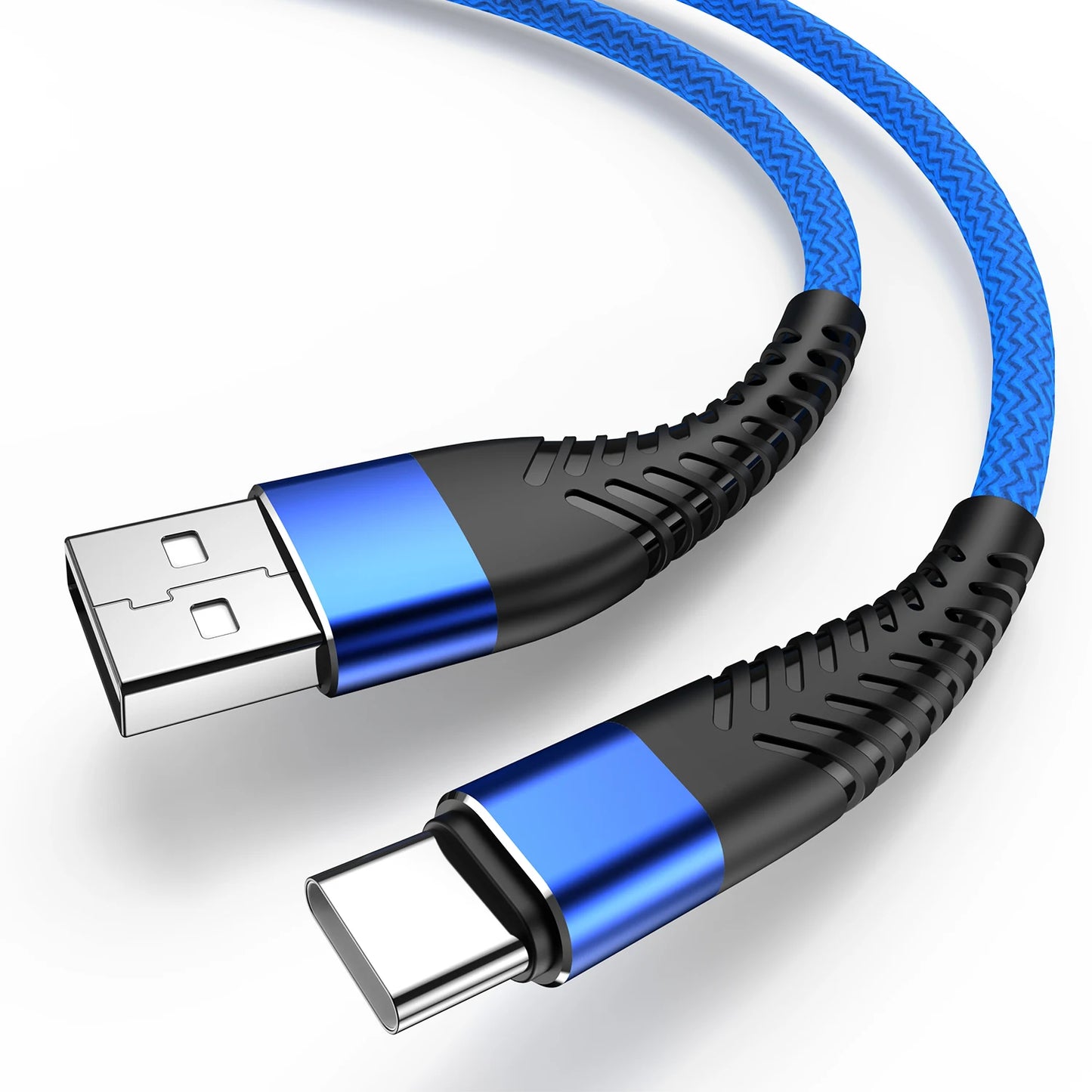 USB Type C Cable for Samsung A52 A72 S22 S23 Quick Charge 3.0 Cable USB C Fast Charging for Xiaomi mi 11 USB-C Charger Wire 3m