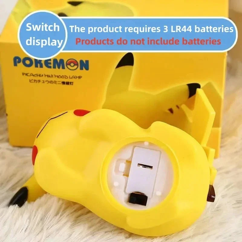 مصباح ليلي متوهج للأطفال من NIMISO Pokemon Pikachu مصباح بجانب السرير لطيف على شكل بوكيمون بيكاتشو هدية عيد ميلاد للأطفال