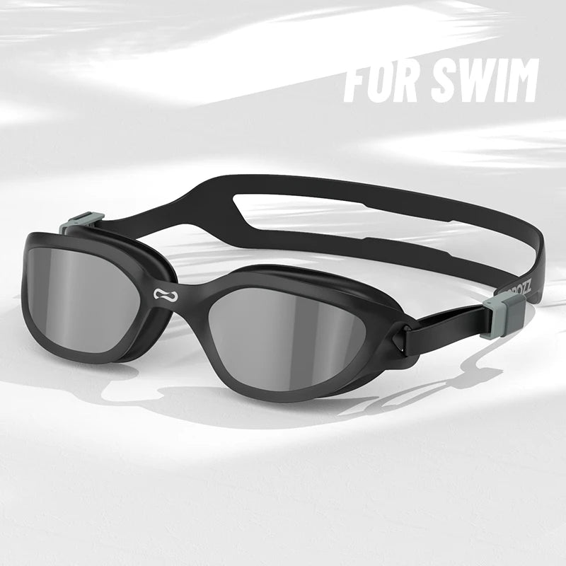 COPOZZ Professional HD Swimming Goggles Anti-Fog UV Protection Adjustable Swimming Glasses Silicone Water Glass For Men and Wome