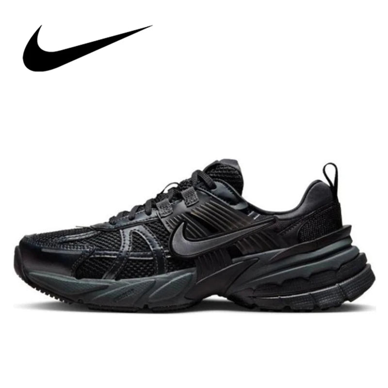 حذاء جري أصلي من Nike V2K Run Mesh للرجال والنساء، خفيف الوزن، مزود ببطانة تدليك، حذاء رياضي للمشي في الهواء الطلق
