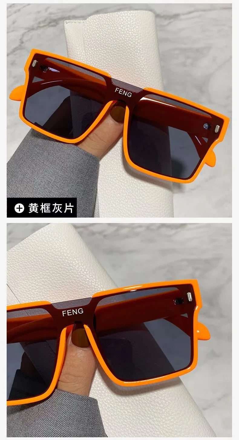 New Small Frame Square Sunglasses Women's Brand Designer Fashion Sun Glasses Men's Outdoor Driving Eyewear UV400 Gafas De Sol