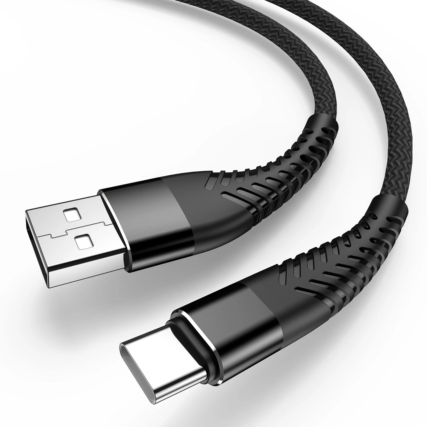 USB Type C Cable for Samsung A52 A72 S22 S23 Quick Charge 3.0 Cable USB C Fast Charging for Xiaomi mi 11 USB-C Charger Wire 3m