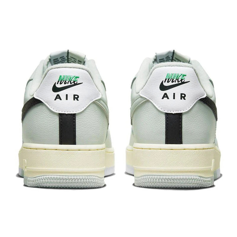 حذاء تزلج Nike Air Force 1 07 للرجال والنساء كلاسيكي باللونين الأسود والأبيض مصنوع من الجلد الأصلي غير قابل للانزلاق ومريح للجري من Af1