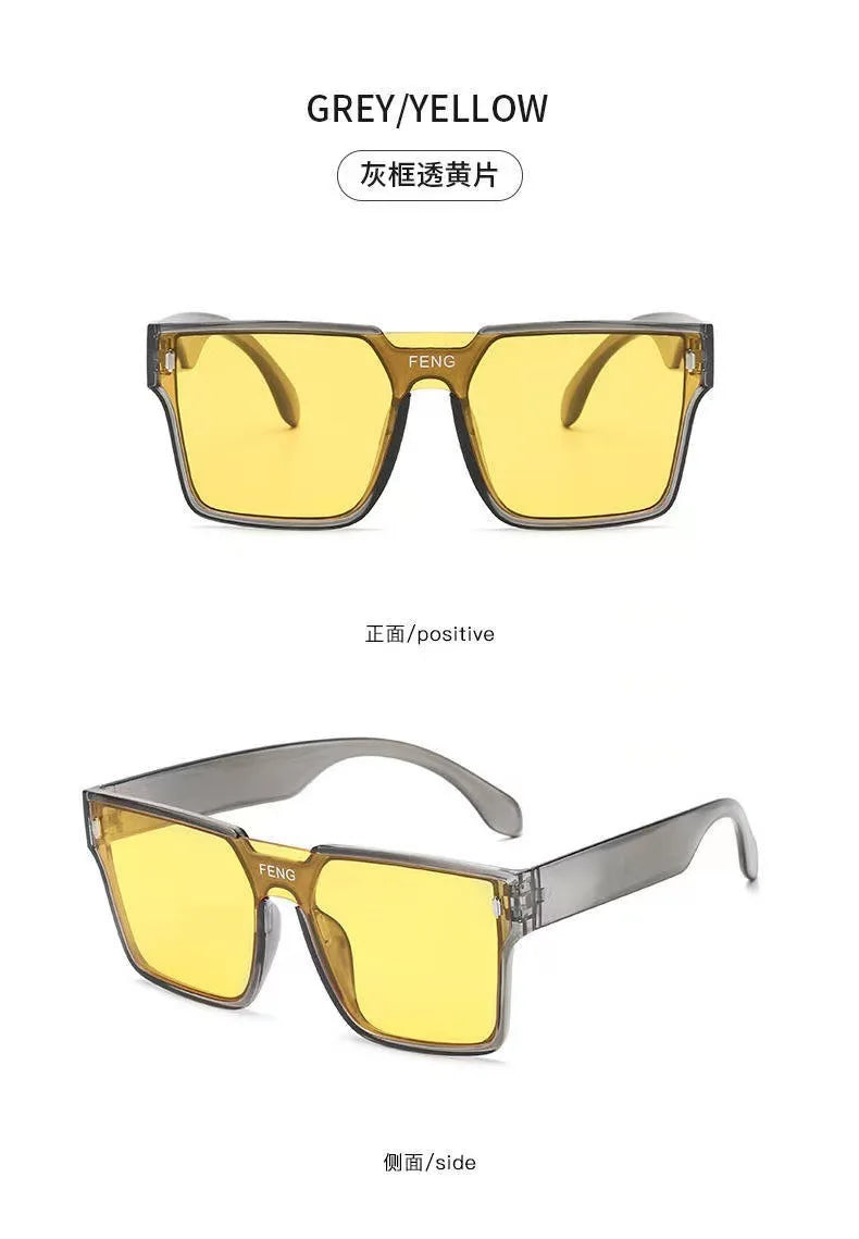 New Small Frame Square Sunglasses Women's Brand Designer Fashion Sun Glasses Men's Outdoor Driving Eyewear UV400 Gafas De Sol