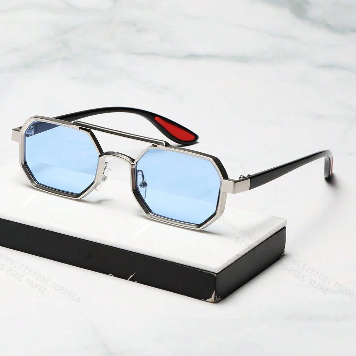 New Vintage Square Sunglasses Women Men Rectangle Sun Glasses Female Polygon Eyewear Oculos De Sol for Male Female Eyeglasses