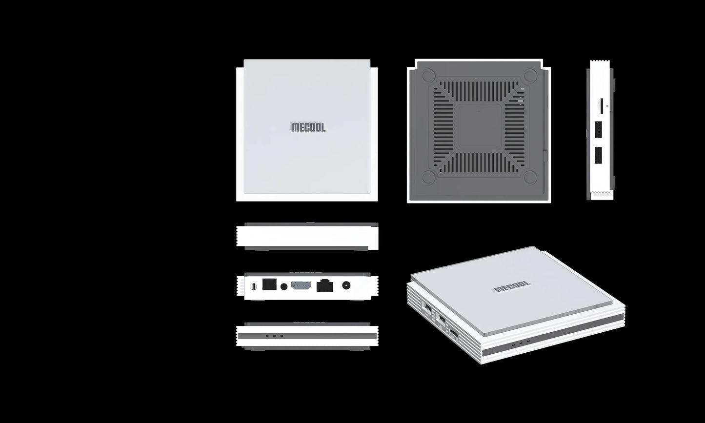 أحدث جهاز Mecool KM2 Plus Deluxe لعام 2025، ذاكرة وصول عشوائي DDR4 سعة 4 جيجابايت وذاكرة تخزين داخلية 32 جيجابايت، يعمل بنظام Android 11، معتمد من Google، Netflix بدقة 4K ATV BOX، WiFi 6، صوت Dolby Atmos TV BOX