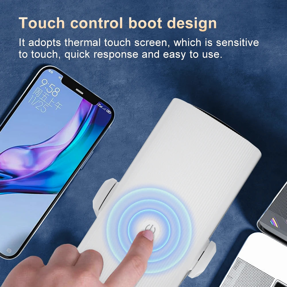 جهاز عرض Salange 4K K2 Smart Android11 مزود ببطارية مدمجة ومكبر صوت بلوتوث وWIFI Auto Focus Keystone Free-Style للأفلام الخارجية