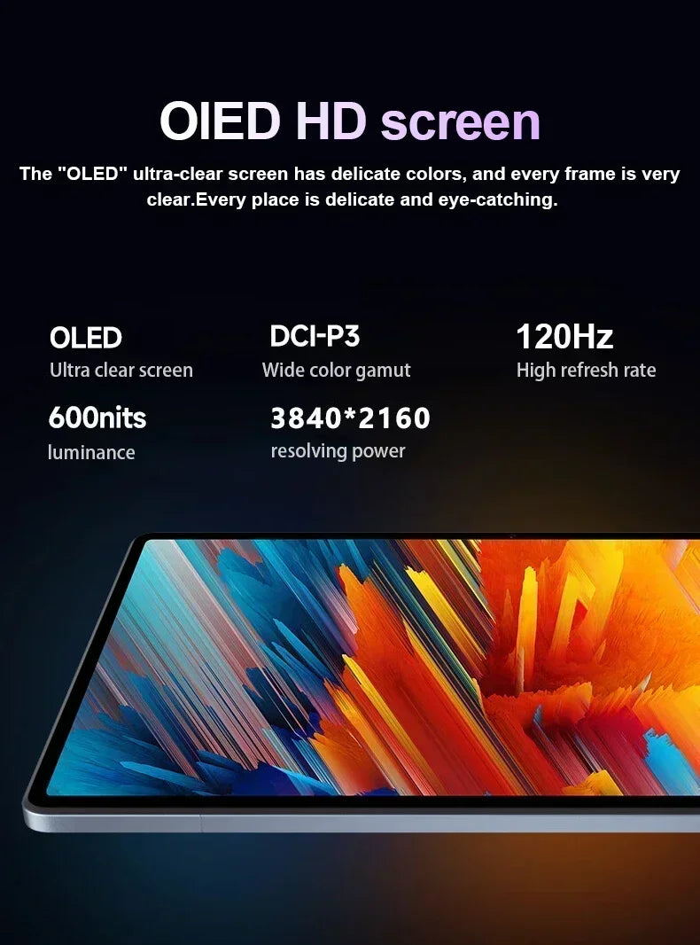 Original Pad 8 Pro Tablet 10.1 inch Android 13 Snapdragon 8gen2 Global 16GB+1024GB 10000mah 5G Dual SIM WIFI HD Full Screen