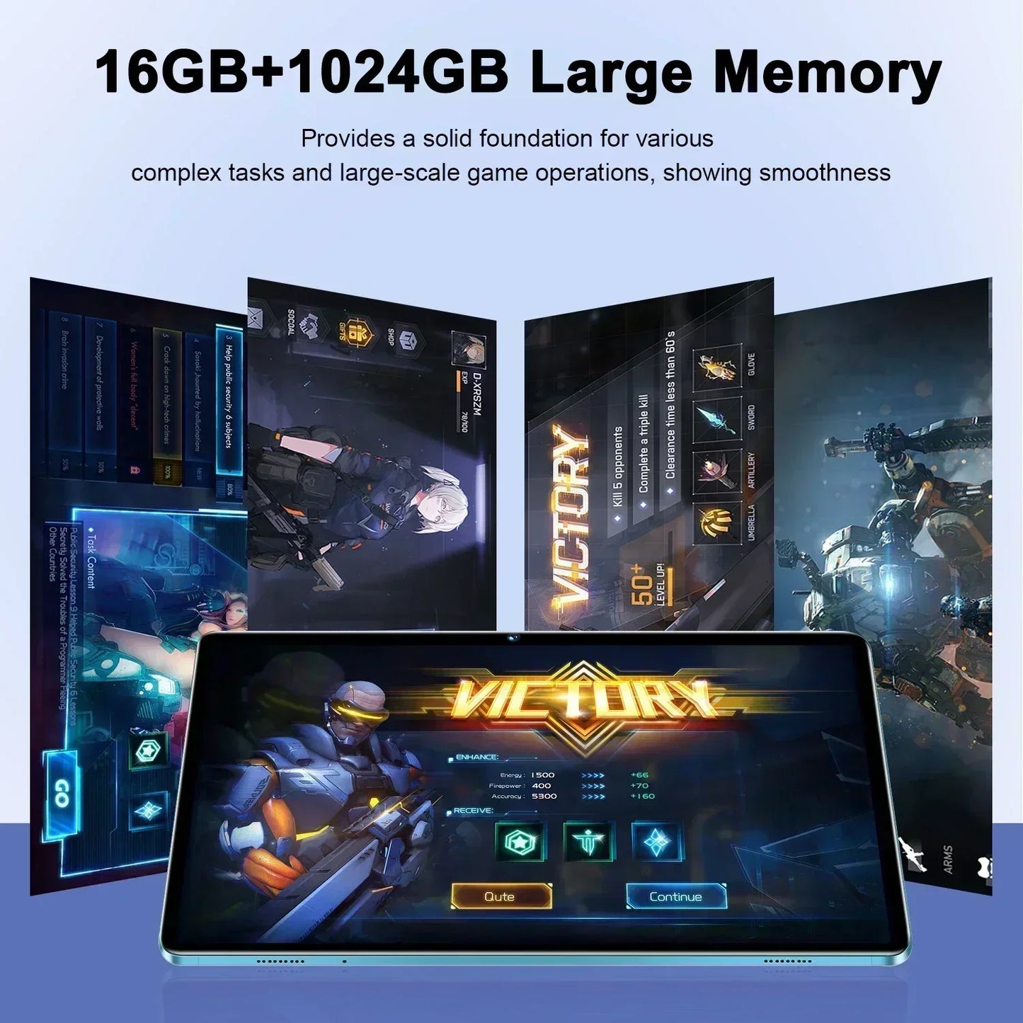 Original Pad 8 Pro Tablet 10.1 inch Android 13 Snapdragon 8gen2 Global 16GB+1024GB 10000mah 5G Dual SIM WIFI HD Full Screen