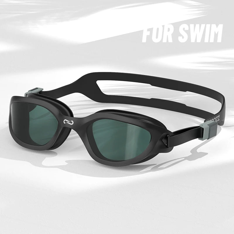 COPOZZ Professional HD Swimming Goggles Anti-Fog UV Protection Adjustable Swimming Glasses Silicone Water Glass For Men and Wome