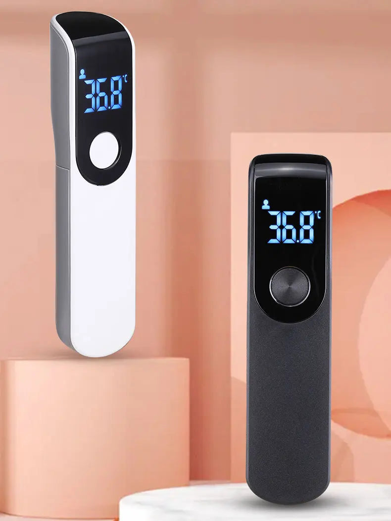 مقياس حرارة طبي بالأشعة تحت الحمراء من JUSTLANG، أداة قياس الحمى الرقمية بدون تلامس، شاشة LED للجبهة، للأطفال والبالغين