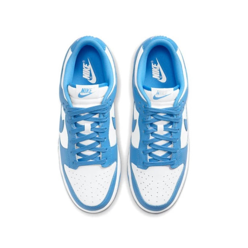 حذاء تزلج Nike Dunk Retro أسود وأبيض للرجال والنساء كلاسيكي من الجلد الأصلي غير قابل للانزلاق ومريح للجري
