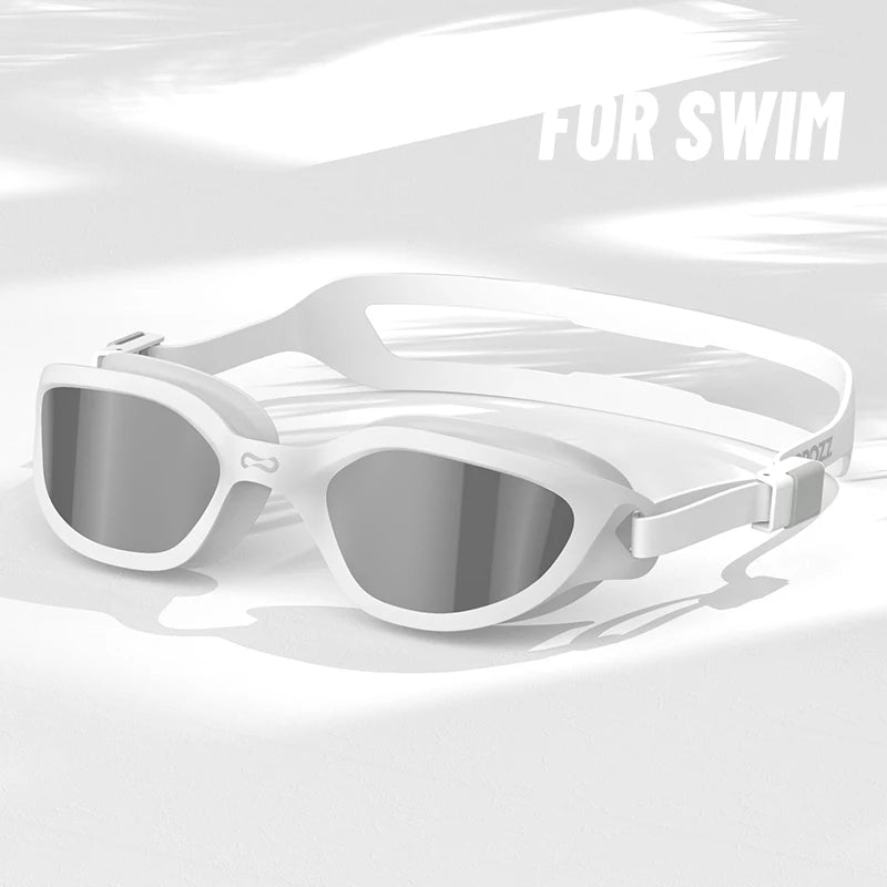 COPOZZ Professional HD Swimming Goggles Anti-Fog UV Protection Adjustable Swimming Glasses Silicone Water Glass For Men and Wome