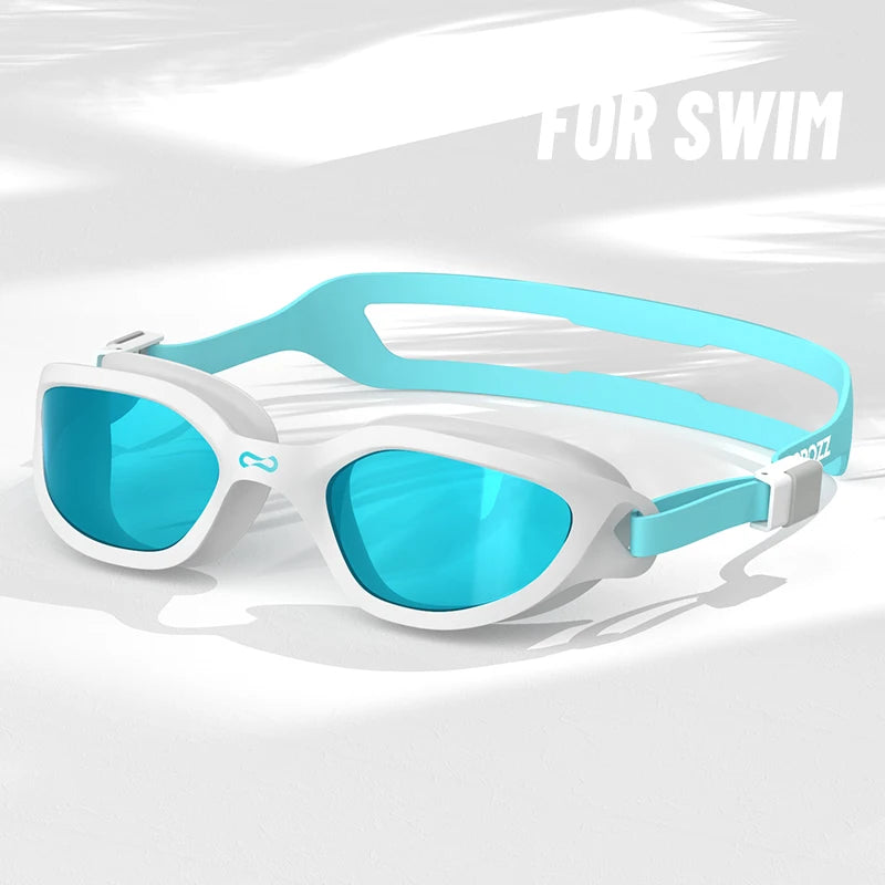COPOZZ Professional HD Swimming Goggles Anti-Fog UV Protection Adjustable Swimming Glasses Silicone Water Glass For Men and Wome