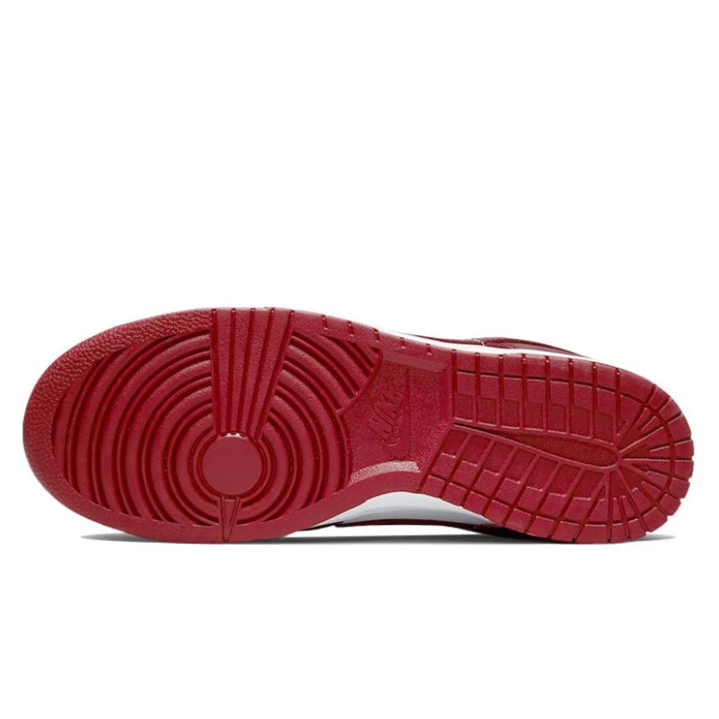 حذاء تزلج Nike Dunk Retro أسود وأبيض للرجال والنساء كلاسيكي من الجلد الأصلي غير قابل للانزلاق ومريح للجري