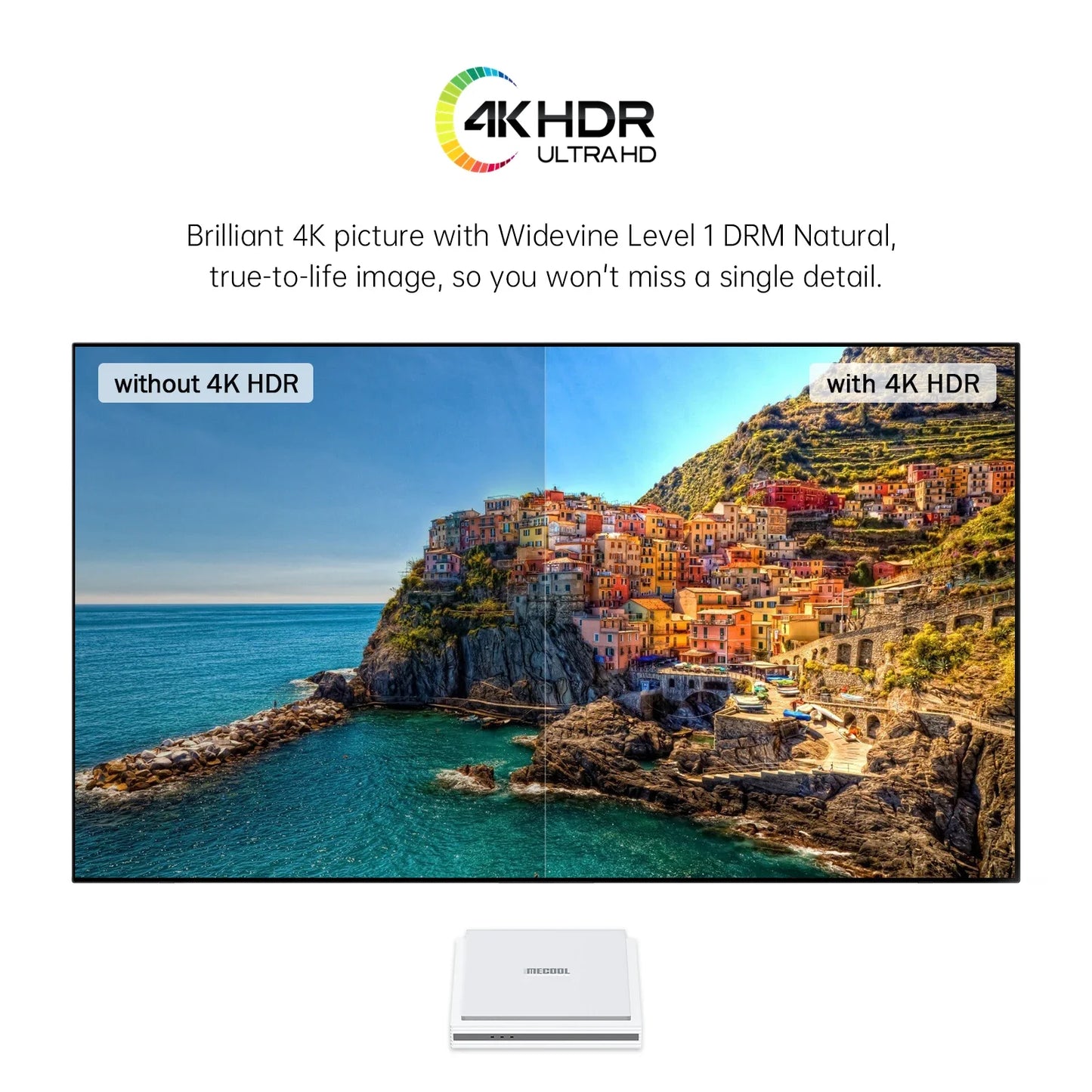 أحدث جهاز Mecool KM2 Plus Deluxe لعام 2025، ذاكرة وصول عشوائي DDR4 سعة 4 جيجابايت وذاكرة تخزين داخلية 32 جيجابايت، يعمل بنظام Android 11، معتمد من Google، Netflix بدقة 4K ATV BOX، WiFi 6، صوت Dolby Atmos TV BOX