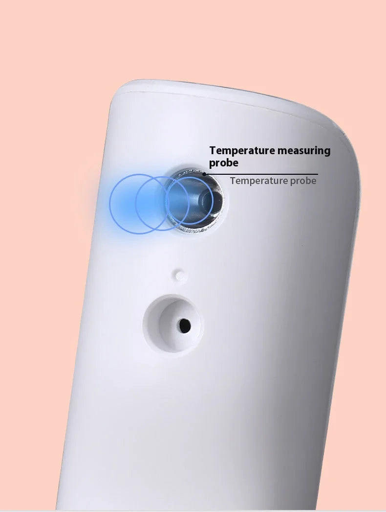 مقياس حرارة طبي بالأشعة تحت الحمراء من JUSTLANG، أداة قياس الحمى الرقمية بدون تلامس، شاشة LED للجبهة، للأطفال والبالغين
