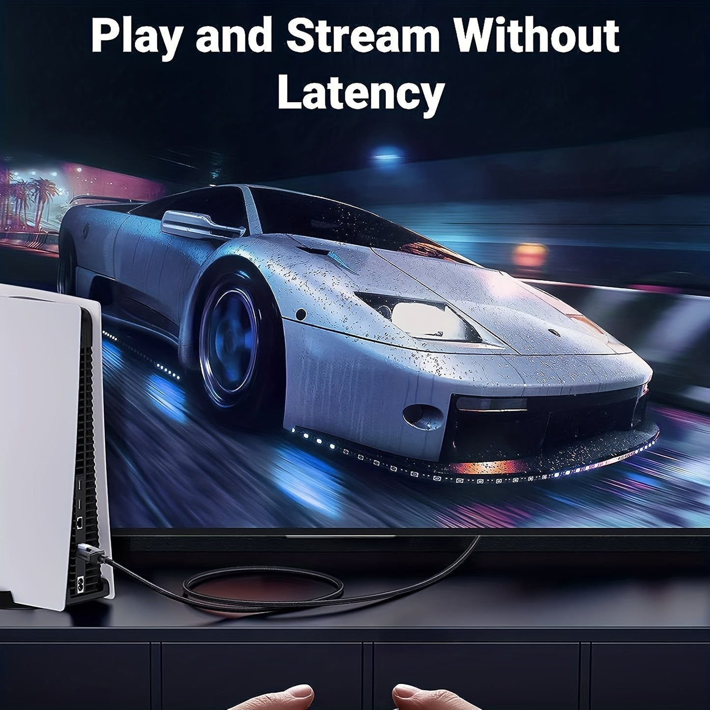 كابل إيثرنت Cat 8 بطول 182.88 سم محمي للاستخدام الداخلي والخارجي عالي السرعة، دفن مباشر 26AWG Cat8 سلك شبكة LAN، سلك توصيل SFTP بسرعة 40 جيجابت في الثانية و2000 ميجاهرتز، كابل RJ45 مثبت في الحائط لجهاز التوجيه/المودم/Xbox.