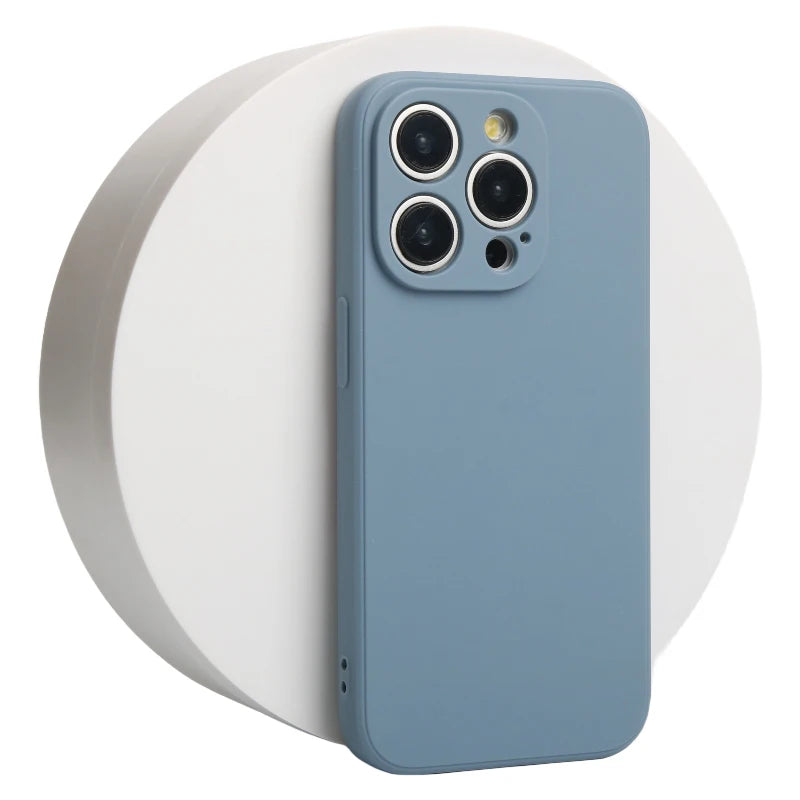 جراب سيليكون سائل أصلي لهاتف iPhone 14 13 12 11 15 Pro Max Mini غطاء مقاوم للصدمات X XS XR 6 7 8 Plus جرابات هواتف إكسسوارات