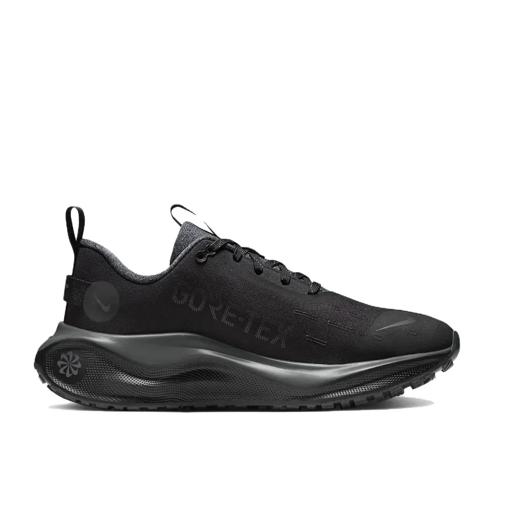 حذاء رياضي رجالي أصلي من NIKE React Infinity Run Flyknit 4 GTX Low جديد، حذاء ممتص للصدمات ومقاوم للتآكل