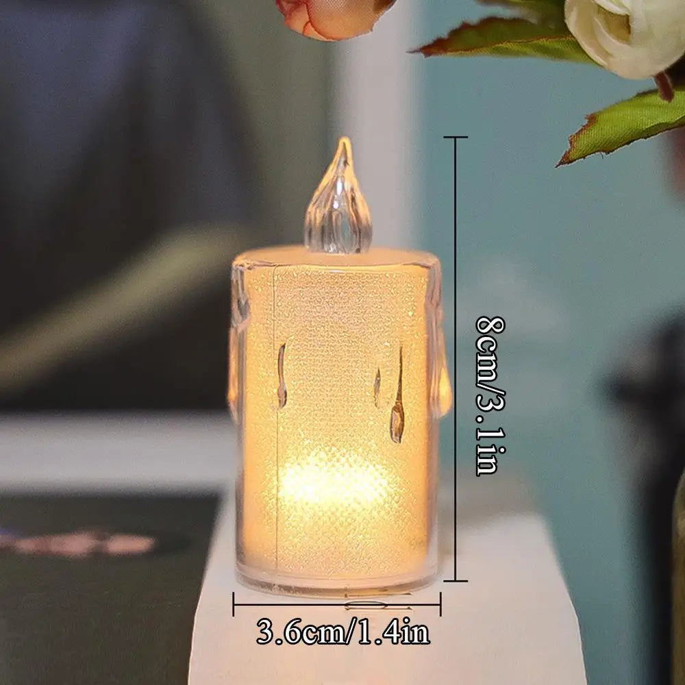 مصباح مرآة مكعب من زهرة التوليب DIY، مصباح طاولة للنوم على شكل زهرة التوليب، مصباح ليلي صغير مصنوع يدويًا، عبوة هدايا