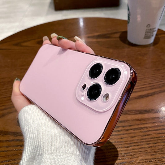 جراب Fashion AG رفيع غير لامع لهاتف iPhone 12 13 14 Pro Max iPhone 14Pro 13Pro 12ProMax، غطاء صلب مقاوم للصدمات مع نافذة كبيرة من الزجاج المقوى