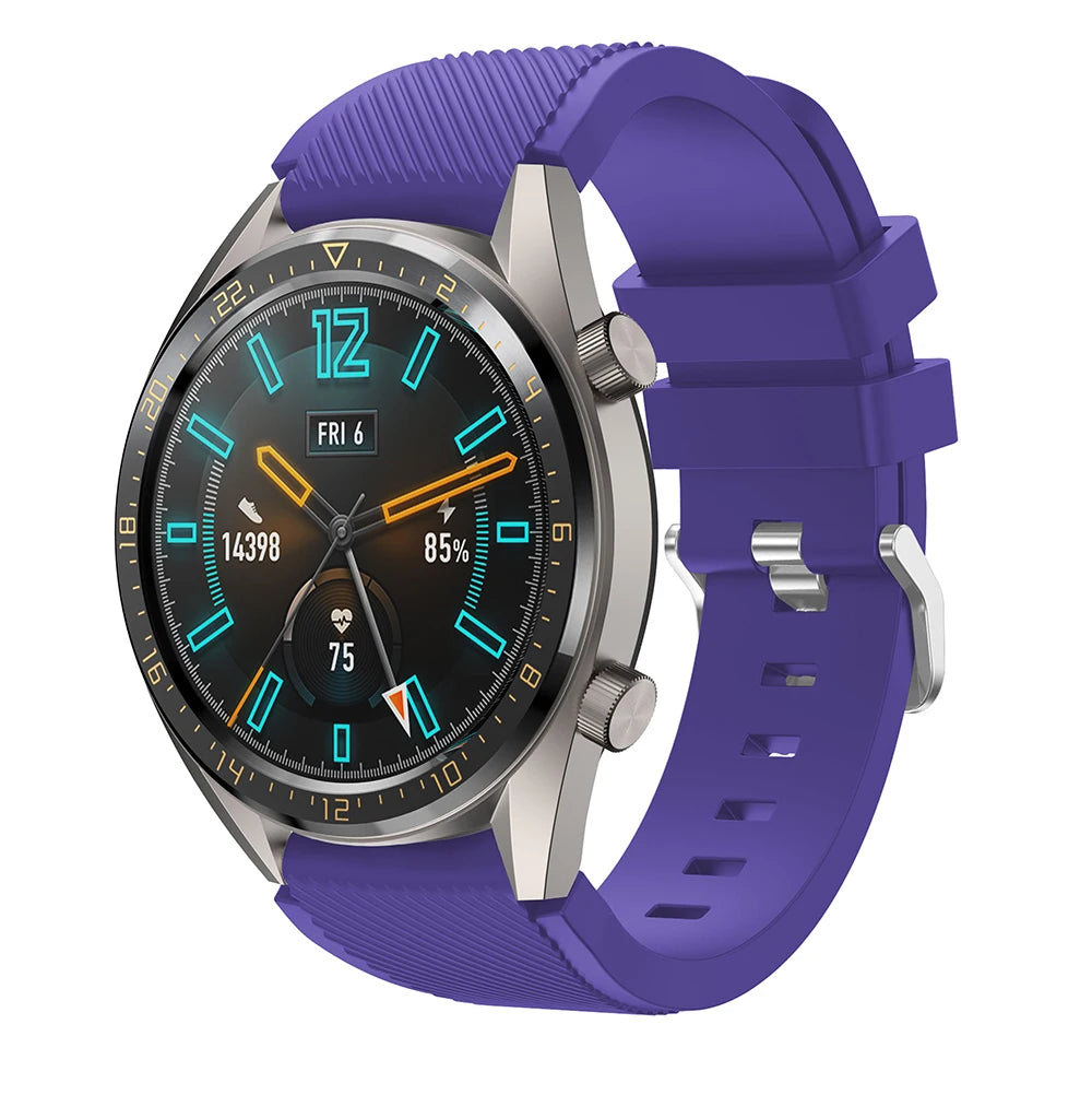 أحزمة سيليكون مقاس 22 مم لساعة OnePlus Watch 2 46 مم سوار رياضي ذكي لساعة OPPO Watch 4 Pro X Realme Watch S ملحقات