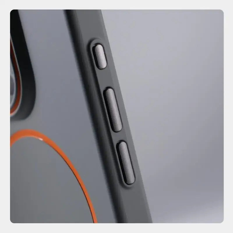 جراب هاتف Magsafe بسيط فائق النحافة لهاتف Iphone 16 Pro Max 15 Pro 14 13 12 مع عدسات ملونة غير لامعة وشحن لاسلكي وغطاء صلب من البولي كربونات