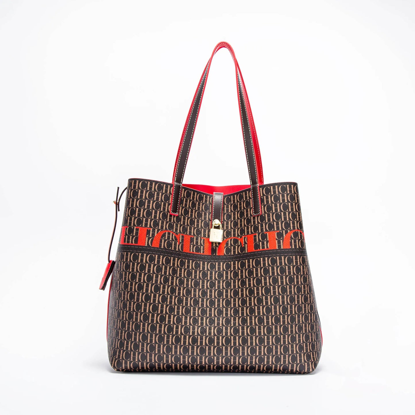 Classic Retro Women's New 2024 Tote Bag Large Capacity PVC Material Commuter Office Women's Shoulder Bag