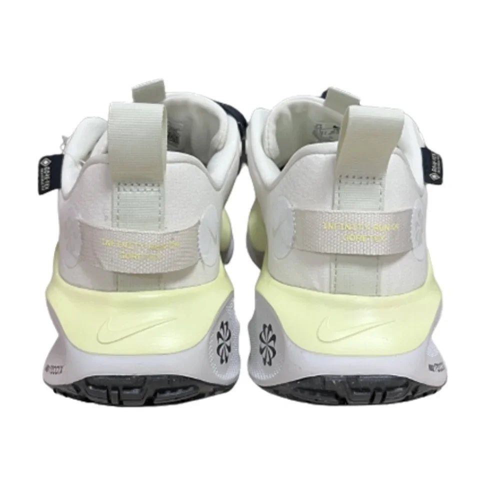 حذاء رياضي رجالي أصلي من NIKE React Infinity Run Flyknit 4 GTX Low جديد، حذاء ممتص للصدمات ومقاوم للتآكل