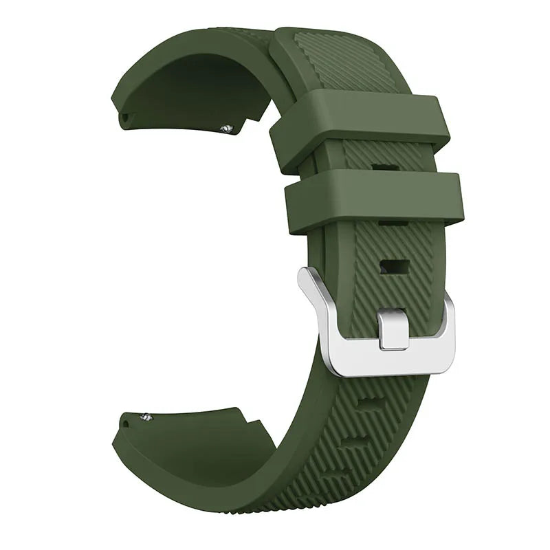 أحزمة سيليكون مقاس 22 مم لساعة OnePlus Watch 2 46 مم سوار رياضي ذكي لساعة OPPO Watch 4 Pro X Realme Watch S ملحقات