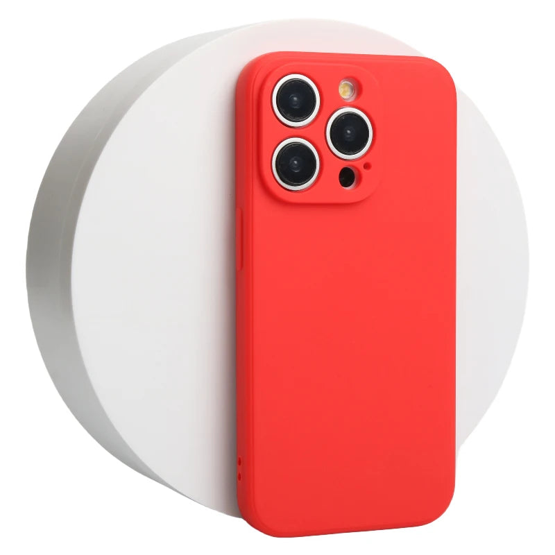 جراب سيليكون سائل أصلي لهاتف iPhone 14 13 12 11 15 Pro Max Mini غطاء مقاوم للصدمات X XS XR 6 7 8 Plus جرابات هواتف إكسسوارات