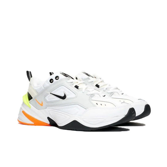 حذاء رياضي Nike M2K Tekno Low للرجال، حذاء كلاسيكي كاجوال سميك للشتاء، خفيف الوزن ومريح، أبيض